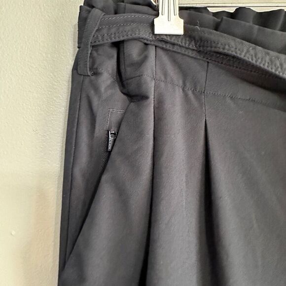 Athleta Skyline Pant Il Paperbag Waist Jogger Lightweight Black Size 10 - Picture 5 of 9